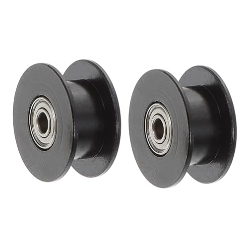 HOLIDYOYO 2 Stück Drucker Synchronriemenscheibe H Form Zähne Zahnriemenrad mit Lager für Präzises Ruhiges Laufen DIY Drucker Zubehör von HOLIDYOYO