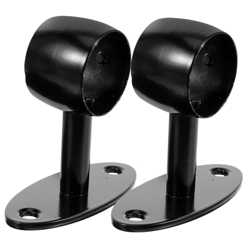 HOLIDYOYO 2 Stück Edelstahl Handlaufhalter Treppenhalterung Wandmontage Handlaufträger Langlebig Robust Modernes Design für Innentreppen und Verstellbare Handlaufhalterung von HOLIDYOYO
