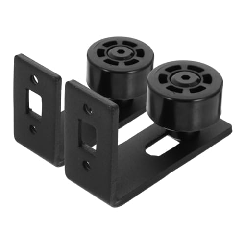 HOLIDYOYO 2 Stück Einstellbare Bodenführung für Schiebetüren mit Doppeltem Design Präziser Begrenzung und Robuster Konstruktion Teiliges für Reibungslosen Stabilen Lauf bei Scheunentüren von HOLIDYOYO