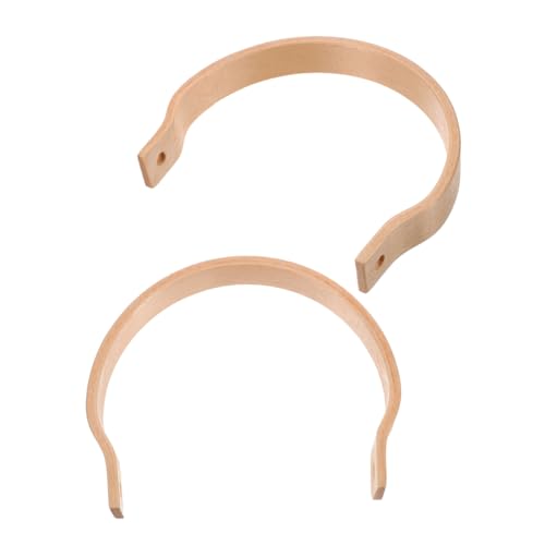 HOLIDYOYO 2 Stück Ergonomischer Holzgriff für Teekannen Abnehmbar mit Kupferhülse Ersatzgriff für Traditionelle Teekannen Haushalt Teezimmer oder Beim Picknick von HOLIDYOYO