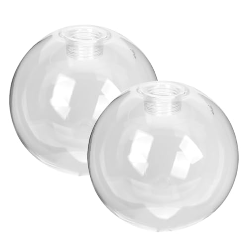 HOLIDYOYO 2 Stück Ersatzglas Lampenschirm für Pendelleuchten Dekorativer Runder Glaskugel Lampenschirm Ømm Geeignet für Decken und Tischlampen und Elegant für Wohnzimmer Schlafzimmer und HOLIDYOYO 2 Stück Ersatzglas Lampenschirm für Pendelleuchten Dekorativer Runder Glaskugel Lampenschirm Ømm Geeignet für Decken und Tischlampen und Elegant für Wohnzimmer Schlafzimmer und von HOLIDYOYO