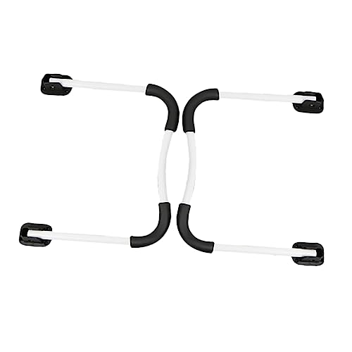 HOLIDYOYO 2 Stück Faltbare Tischbeine Set Praktische Tischfüße für Sofa Bett und Schreibtisch rutschfest und Stabil für und Schulbedarf Verstellbar und Langlebig von HOLIDYOYO