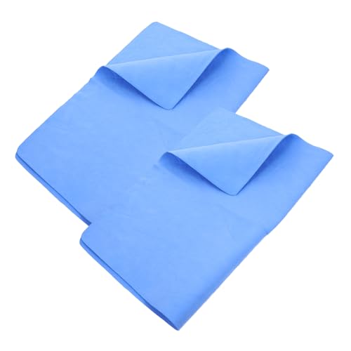 HOLIDYOYO 2 Stück Haustier Handtuch PVA Wasseraufnahme Schnell Trocknend Angenehmes Badetuch für Hunde Katzen Haustierpflege Zuhause von HOLIDYOYO