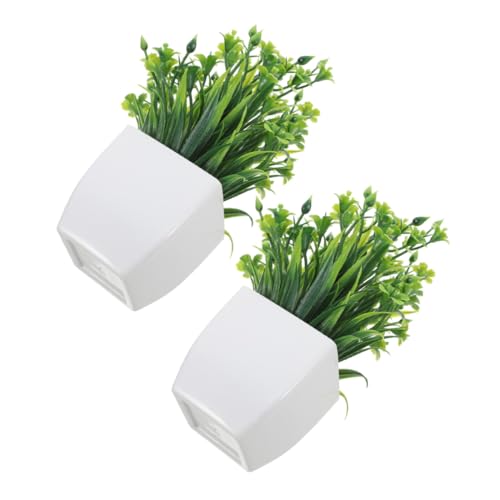 HOLIDYOYO 2 Stück Künstlicher Bonsai Baum Kleine Künstliche Pflanzen im Topf Realistische Grüne Deko für Wohnzimmer Büro Badezimmer Pflegeleicht und UV beständig HOLIDYOYO 2 Stück Künstlicher Bonsai Baum Kleine Künstliche Pflanzen im Topf Realistische Grüne Deko für Wohnzimmer Büro Badezimmer Pflegeleicht und UV beständig von HOLIDYOYO