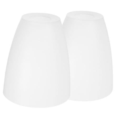HOLIDYOYO 2 Stücke Kunststoff Lampenschirm Ersatz Dekorative Lampenabdeckung für Tischlampen und Stehlampen Einfache Form Langlebig Vielseitig Einsetzbar von HOLIDYOYO