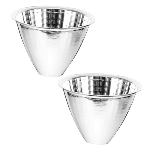 HOLIDYOYO 2 Stück LED Taschenlampen Reflektorplatte Fokussierter Lichtstrahl Gleichmäßige Lichtverteilung Blendfreies LED Ersatzteil für Innen Außenbeleuchtung HOLIDYOYO 2 Stück LED Taschenlampen Reflektorplatte Fokussierter Lichtstrahl Gleichmäßige Lichtverteilung Blendfreies LED Ersatzteil für Innen Außenbeleuchtung von HOLIDYOYO