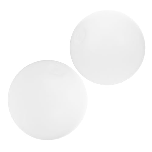 HOLIDYOYO 2 Stück Lampenschirm Kugelförmig Deckenleuchte Lampenabdeckung Einfach Montage Für Wohnzimmer Schlafzimmer Esszimmer von HOLIDYOYO