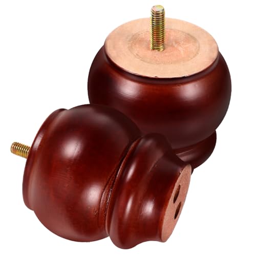 HOLIDYOYO 2 Stück Möbelfüße aus Massivem Holz Hohe Schraubbeine Stabile Tisch und Sofabeine rutschfest Geräuschdämpfend Vielseitig für Sofa Schrank Stuhl und Tv Möbel HOLIDYOYO 2 Stück Möbelfüße aus Massivem Holz Hohe Schraubbeine Stabile Tisch und Sofabeine rutschfest Geräuschdämpfend Vielseitig für Sofa Schrank Stuhl und Tv Möbel von HOLIDYOYO