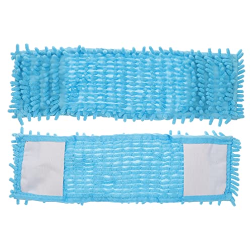 HOLIDYOYO 2 Stück Mop Kopf Ersatzbezüge Hochwertige Saugfähige Mikrofasertücher für Bodenwischer Geeignet für Verschiedene Oberflächen Blau HOLIDYOYO 2 Stück Mop Kopf Ersatzbezüge Hochwertige Saugfähige Mikrofasertücher für Bodenwischer Geeignet für Verschiedene Oberflächen Blau von HOLIDYOYO