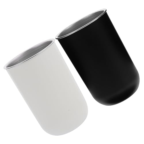 HOLIDYOYO 2stücke Unzerbrechliche Zahnbürstenbecher Für Junge Mädchen Wiederverwendbare Mundspülbecher Zahnbürstenhalter Rund Für Badezimmer HOLIDYOYO 2stücke Unzerbrechliche Zahnbürstenbecher Für Junge Mädchen Wiederverwendbare Mundspülbecher Zahnbürstenhalter Rund Für Badezimmer von HOLIDYOYO