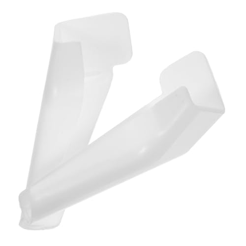 HOLIDYOYO 2 Stück Rv Dachrinnenauslauf mit Integrierter Verlängerung Regenrinne Wohnmobil Dachentwässerung Antiverstopfung Schnelles Ableiten von Niederschlag Einfache Montage ohne Werkzeug von HOLIDYOYO