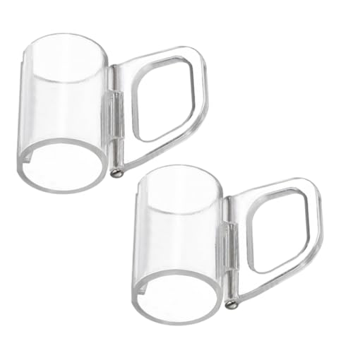 HOLIDYOYO 2 Stück Schnurloser Zuggriff für Fensterrollos Klemmen für Einfache Installation Transparente Halterungen für Jalousien und Gardinen Zuverlässige Befestigung und Design HOLIDYOYO 2 Stück Schnurloser Zuggriff für Fensterrollos Klemmen für Einfache Installation Transparente Halterungen für Jalousien und Gardinen Zuverlässige Befestigung und Design von HOLIDYOYO