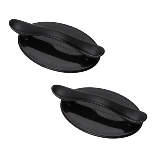 HOLIDYOYO 2 Stück Selbstklebender Türgriff Schwarz Kunststoff Multifunktionaler Möbelgriff für Schrank Schublade Fenster Kleben ohne Bohren Starker Halt für Küche Wohnzimmer Schlafzimmer HOLIDYOYO 2 Stück Selbstklebender Türgriff Schwarz Kunststoff Multifunktionaler Möbelgriff für Schrank Schublade Fenster Kleben ohne Bohren Starker Halt für Küche Wohnzimmer Schlafzimmer von HOLIDYOYO