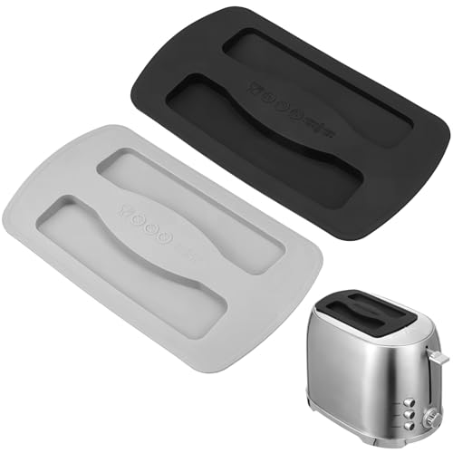 HOLIDYOYO 2 Stück Silikonstaubsicherung toaster abdeckung Weiß Toaster deckt ab mehrere schützend Beschützer für Küchengeräte und Zubehör Toaster-Ofendeckel Toaster Ofenabdeckungen Kieselgel von HOLIDYOYO