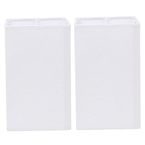HOLIDYOYO 2 Stück Stoff Lampenschirm Eckig Lampen Zubehör Langlebig Schützend Moderne Lichtabdeckung für Tisch Wand und Pendelleuchten Geeignet für Wohnzimmer Schlafzimmer Büro Hotel HOLIDYOYO 2 Stück Stoff Lampenschirm Eckig Lampen Zubehör Langlebig Schützend Moderne Lichtabdeckung für Tisch Wand und Pendelleuchten Geeignet für Wohnzimmer Schlafzimmer Büro Hotel von HOLIDYOYO