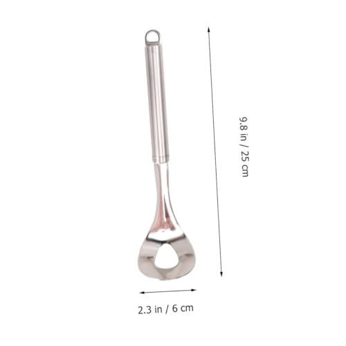 HOLIDYOYO 2 Stück Teiliges Edelstahl Meatball Maker mit Langem Griff Oval Geformter Fleischbällchenformer Rostfrei Energiesparend und Komfortabel für Einfache Fleischbällchenherstellung von HOLIDYOYO