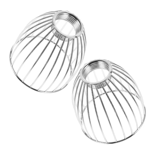 HOLIDYOYO 2 Stück Teiliges Metall Lampenschirm Gestell Vogelkäfig Design Vintage Industrie Stil Fassung Kompatibel mit Schlafzimmer und Esszimmer Langlebig und Installieren HOLIDYOYO 2 Stück Teiliges Metall Lampenschirm Gestell Vogelkäfig Design Vintage Industrie Stil Fassung Kompatibel mit Schlafzimmer und Esszimmer Langlebig und Installieren von HOLIDYOYO