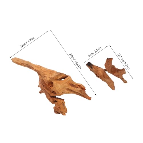 HOLIDYOYO 2 Stück Teiliges Natürliches Driftwood für Aquarium Dekoration und Reptilien Terrarien Robust Wasserfest Langlebig Sicheres Holz für Fischbecken Bonsai Tree Aquascaping HOLIDYOYO 2 Stück Teiliges Natürliches Driftwood für Aquarium Dekoration und Reptilien Terrarien Robust Wasserfest Langlebig Sicheres Holz für Fischbecken Bonsai Tree Aquascaping von HOLIDYOYO