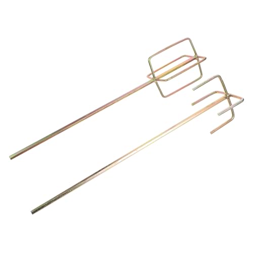 HOLIDYOYO 2 Stück Teiliges Paint Mixer mit Sechseckigem Griff Robuster Bohrmischer für Bohrmaschinen Langlebiger und Farbmischer für Heimwerker Garten und Baustelle von HOLIDYOYO