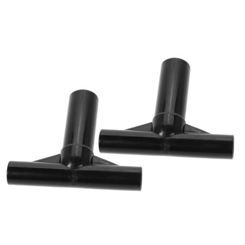 HOLIDYOYO 2 Stück Teiliges T Förmiges Rohrverbinder aus Trampolin Ersatzteile Stabile Rohrhülsen Schutzabdeckung für Trampolinrahmen Einfache Montage und Vielseitige Anwendung von HOLIDYOYO