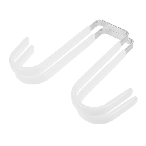 HOLIDYOYO 2 Stück Türhaken Doppelseitige Haken für Tür Nagelfrei Platzsparend für Handtücher und Mäntel Geeignet für Badezimmer und Innentüren Weiß Breit HOLIDYOYO 2 Stück Türhaken Doppelseitige Haken für Tür Nagelfrei Platzsparend für Handtücher und Mäntel Geeignet für Badezimmer und Innentüren Weiß Breit von HOLIDYOYO