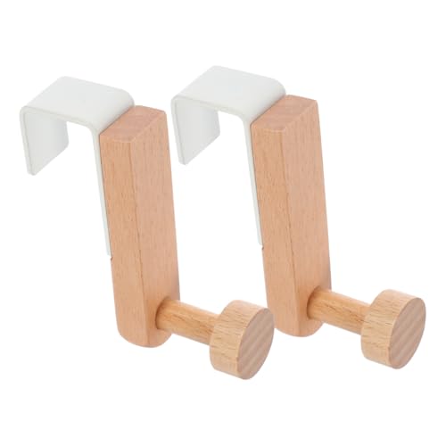 HOLIDYOYO 2 Stück Türhaken aus Robustem Eisen Holz Mix Nahtloser Nagelfreier Aufhänger für Schlafzimmer und Küche Vielseitig für Kleidung Hüte Handtücher Einfache Montage ohne Bohren HOLIDYOYO 2 Stück Türhaken aus Robustem Eisen Holz Mix Nahtloser Nagelfreier Aufhänger für Schlafzimmer und Küche Vielseitig für Kleidung Hüte Handtücher Einfache Montage ohne Bohren von HOLIDYOYO