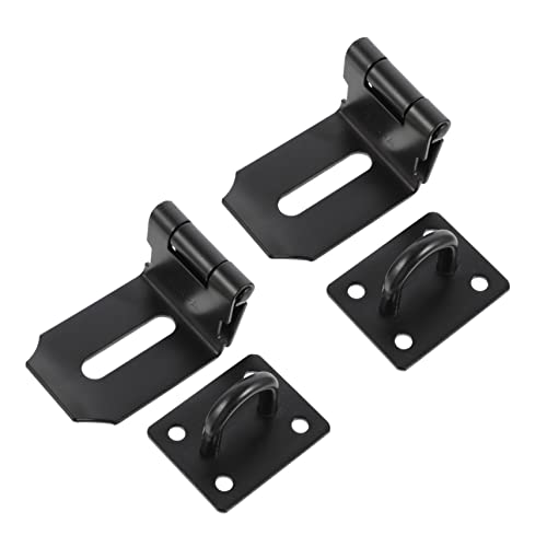 HOLIDYOYO 2 Stück Türschloss Riegel Sichere Überfalle für Schränke und Türen Installieren Robust und Langlebig für Einsatz zu Hause von HOLIDYOYO
