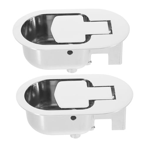 HOLIDYOYO 2 Stück Verstellbarer Sofa Ersatzgriff Silber Ergonomischer Recliner Hebel Kompatibel mit Gängigen Marken Einfache Montage Vielseitiger Ersatz für Stuhl Liege und Couch von HOLIDYOYO