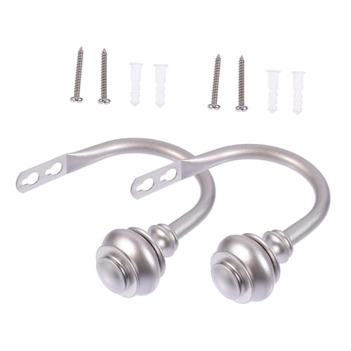 HOLIDYOYO 2 Stück Vorhang Raffhalter U förmige Gardinenhaken aus Robustem Metall Wandhalter für Wohnzimmer Schlafzimmer Dekorative und Langlebige Tür Wandhalterung für Vorhänge und Tücher HOLIDYOYO 2 Stück Vorhang Raffhalter U förmige Gardinenhaken aus Robustem Metall Wandhalter für Wohnzimmer Schlafzimmer Dekorative und Langlebige Tür Wandhalterung für Vorhänge und Tücher von HOLIDYOYO