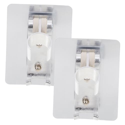 HOLIDYOYO 2 Stück Wandhalterung für Handbrause Verstellbarer Duschkopfhalter Aluminium Drehung ohne Bohren Multifunktionale Halterung für Badezimmer für Handbrausen und Handtücher HOLIDYOYO 2 Stück Wandhalterung für Handbrause Verstellbarer Duschkopfhalter Aluminium Drehung ohne Bohren Multifunktionale Halterung für Badezimmer für Handbrausen und Handtücher von HOLIDYOYO