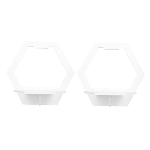 HOLIDYOYO 2stücke Hexagon Wandregal Aus Holz Kreatives Wandmontiertes Blumenregal Für Dekorative Aufbewahrung Bad Küche Und Wohnzimmer Praktisches Haushaltsregal Zur Organisation Von HOLIDYOYO 2stücke Hexagon Wandregal Aus Holz Kreatives Wandmontiertes Blumenregal Für Dekorative Aufbewahrung Bad Küche Und Wohnzimmer Praktisches Haushaltsregal Zur Organisation Von von HOLIDYOYO