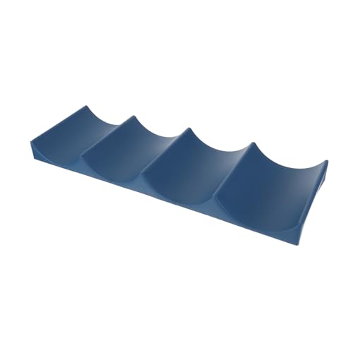 HOLIDYOYO 2 Stück Weinregal Weinschrank Organizer Flaschentrockner Stapelbarer Weinständer Flaschenorganisatoren Weindisplay Lagerregale Weinhalter Weinflaschen Zufällige Farbe von HOLIDYOYO