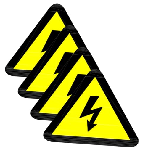 HOLIDYOYO 20 Blatt Warnaufkleber Elektrisch Selbstklebend Gelber Dreieck sticker Widerstandsfähig Reißfest für Elektrogeräte Schutz vor Stromschlägen Vielseitig für Innen Außenflächen Wie HOLIDYOYO 20 Blatt Warnaufkleber Elektrisch Selbstklebend Gelber Dreieck sticker Widerstandsfähig Reißfest für Elektrogeräte Schutz vor Stromschlägen Vielseitig für Innen Außenflächen Wie von HOLIDYOYO