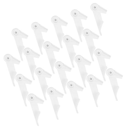 HOLIDYOYO 20 Stück Deckenlampen Halterungen LED Lampen Clips aus Robustem Kunststoff zur Sicheren Befestigung von Deckenleuchten für Innenräume und Einfache Montage HOLIDYOYO 20 Stück Deckenlampen Halterungen LED Lampen Clips aus Robustem Kunststoff zur Sicheren Befestigung von Deckenleuchten für Innenräume und Einfache Montage von HOLIDYOYO