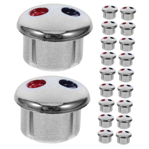 HOLIDYOYO 20 Stück Faucet Labels Teiliges von Heißen und Kalten Wasser Markierungen Langlebige Abdeckkappen für Wasserhähne Einfache Installation Geeignet für Küchen und Badezimmerarmaturen HOLIDYOYO 20 Stück Faucet Labels Teiliges von Heißen und Kalten Wasser Markierungen Langlebige Abdeckkappen für Wasserhähne Einfache Installation Geeignet für Küchen und Badezimmerarmaturen von HOLIDYOYO
