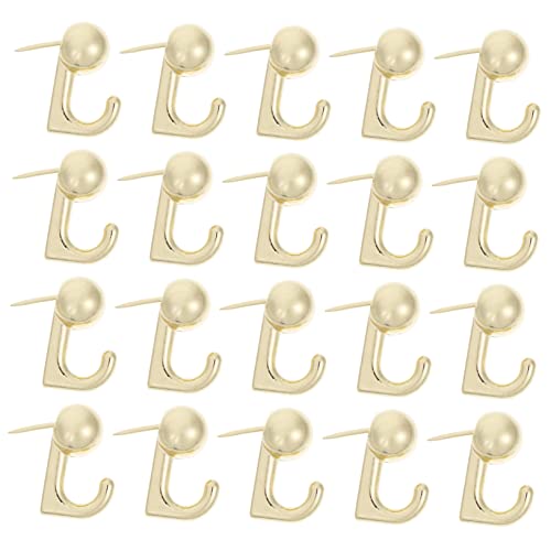 HOLIDYOYO 20 Stück Metall Push Pin Haken Wandstecknadeln für Korktafeln und Pinnwände für Büro Schule und Zuhause Stabil und Leicht zu Handhaben HOLIDYOYO 20 Stück Metall Push Pin Haken Wandstecknadeln für Korktafeln und Pinnwände für Büro Schule und Zuhause Stabil und Leicht zu Handhaben von HOLIDYOYO
