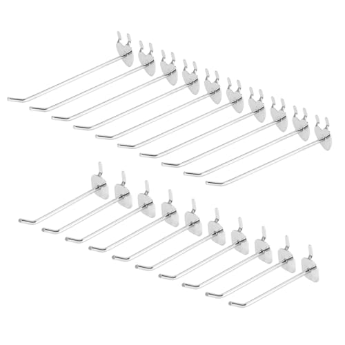 HOLIDYOYO 20 Stück Teiliges Lochwand Herz Apfelform Verstärktes Eisen Doppelhaken Einzelhaken für Werkstatt Laden Haushaltsorganisation Robuste Aufbewahrungslösung HOLIDYOYO 20 Stück Teiliges Lochwand Herz Apfelform Verstärktes Eisen Doppelhaken Einzelhaken für Werkstatt Laden Haushaltsorganisation Robuste Aufbewahrungslösung von HOLIDYOYO