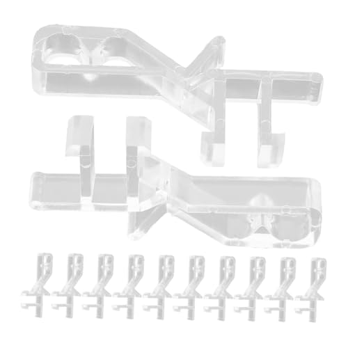 HOLIDYOYO 20 Stück Teiliges Set Transparente Jalousie Clips Robuste Halteclips für Vorhänge Zubehör für Vertikale Jalousien für Fensterdekoration HOLIDYOYO 20 Stück Teiliges Set Transparente Jalousie Clips Robuste Halteclips für Vorhänge Zubehör für Vertikale Jalousien für Fensterdekoration von HOLIDYOYO