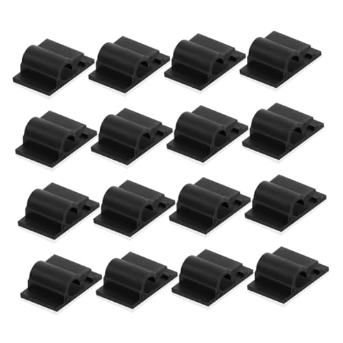 HOLIDYOYO 200 Stück Selbstklebende Kabelhalter Schwarz Langlebige Kabelclips für Kabelmanagement Am Schreibtisch Vielseitige Draht organizer für Büro und Zuhause Einfache Befestigung HOLIDYOYO 200 Stück Selbstklebende Kabelhalter Schwarz Langlebige Kabelclips für Kabelmanagement Am Schreibtisch Vielseitige Draht organizer für Büro und Zuhause Einfache Befestigung von HOLIDYOYO
