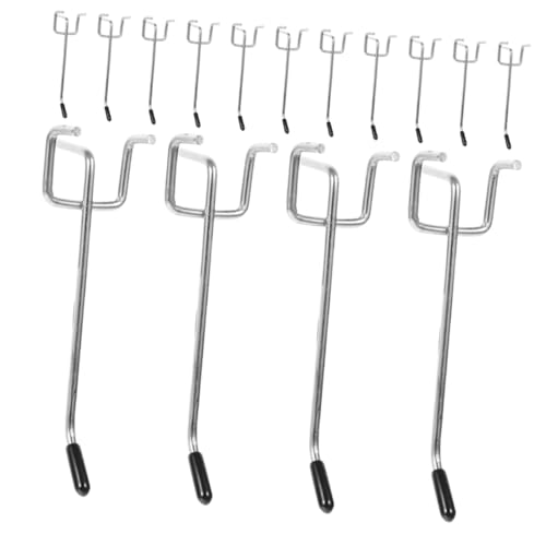 HOLIDYOYO 25 Sätze Teiliges Pegboard Haken aus Robustem Eisen Werkzeughalterung mit Einfacher Montage Geeignet für Werkstatt Garage Supermarktregal und Vielseitige Aufbewahrung von HOLIDYOYO 25 Sätze Teiliges Pegboard Haken aus Robustem Eisen Werkzeughalterung mit Einfacher Montage Geeignet für Werkstatt Garage Supermarktregal und Vielseitige Aufbewahrung von von HOLIDYOYO