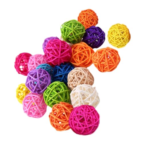 HOLIDYOYO Rattankugeln 25 Stücke Dekorative Farbige Rattan Kugeln Hochzeits und Weihnachtsdeko Schüsselfüller Leicht und Wiederverwendbar HOLIDYOYO Rattankugeln 25 Stücke Dekorative Farbige Rattan Kugeln Hochzeits und Weihnachtsdeko Schüsselfüller Leicht und Wiederverwendbar von HOLIDYOYO
