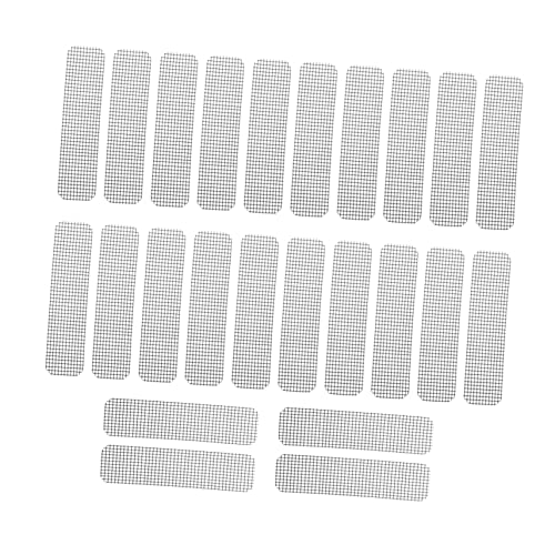 HOLIDYOYO 25 Stück Teiliges Fenster Reparaturset Selbstklebendes Zuschneidbares Fliegengitter Reparaturpflaster mit Stark Haftendem Atmungsaktivem Mesh für Fenster und Türrahmen Langlebig HOLIDYOYO 25 Stück Teiliges Fenster Reparaturset Selbstklebendes Zuschneidbares Fliegengitter Reparaturpflaster mit Stark Haftendem Atmungsaktivem Mesh für Fenster und Türrahmen Langlebig von HOLIDYOYO