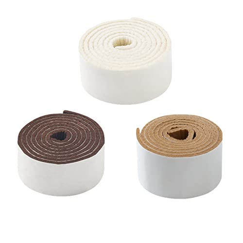 HOLIDYOYO 3 Rollen Selbstklebende Filzstreifen für Möbelbeine Zuschneidbar rutschfest für Stühle Tische und Sofas Schutz für Böden DREI Farben Erhältlich Zufällig Zufällige Zufällige Farbe HOLIDYOYO 3 Rollen Selbstklebende Filzstreifen für Möbelbeine Zuschneidbar rutschfest für Stühle Tische und Sofas Schutz für Böden DREI Farben Erhältlich Zufällig Zufällige Zufällige Farbe von HOLIDYOYO
