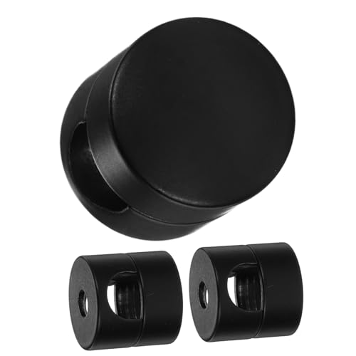 HOLIDYOYO 3 Stück Aluminium Kabelhalter Schwarz Ø Kabelclip Kabelmanagement Organizer für Deckenleuchten und Ladekabel Sichere Kabelbefestigung für Büro und Werkstatt HOLIDYOYO 3 Stück Aluminium Kabelhalter Schwarz Ø Kabelclip Kabelmanagement Organizer für Deckenleuchten und Ladekabel Sichere Kabelbefestigung für Büro und Werkstatt von HOLIDYOYO
