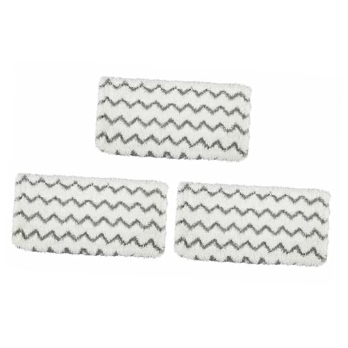 HOLIDYOYO 3 Stück Dampfmopp Ersatzbezüge Set Waschbare Mikrofaser Wischmopp Tücher für Fliesen und Steinböden Hohe Wasseraufnahme Schmutzabweisend Maschinenwaschbar HOLIDYOYO 3 Stück Dampfmopp Ersatzbezüge Set Waschbare Mikrofaser Wischmopp Tücher für Fliesen und Steinböden Hohe Wasseraufnahme Schmutzabweisend Maschinenwaschbar von HOLIDYOYO