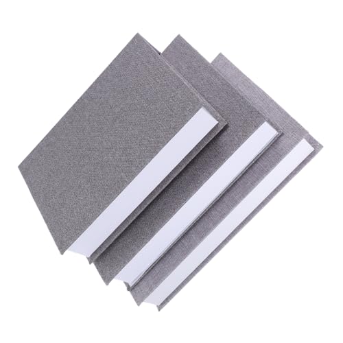 HOLIDYOYO 3 Stück Dekorative Fake Buch Aufbewahrungsbox Leinenstoff Echt Wirkende Deko Buchattrappe Multifunktionale Staubdichte Geschenkidee für Büro Bücherregal Wohnzimmer Home Decor von HOLIDYOYO