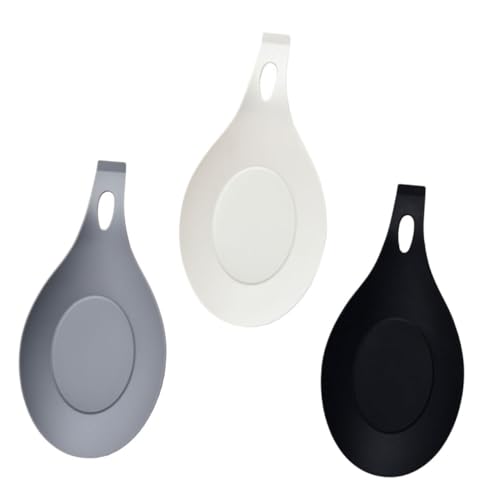HOLIDYOYO 3 Stück Löffel Ruhen Kochlöffelhalter Kochlöffelablage Silikon -utensilhalter Silikon -utensilrute Halter Für Kochutensilien Silikonlöffel Ruhe Küchenlöffelhalter Kieselgel HOLIDYOYO 3 Stück Löffel Ruhen Kochlöffelhalter Kochlöffelablage Silikon -utensilhalter Silikon -utensilrute Halter Für Kochutensilien Silikonlöffel Ruhe Küchenlöffelhalter Kieselgel von HOLIDYOYO
