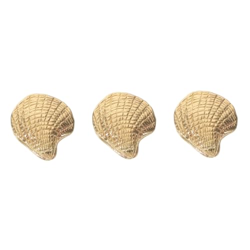 HOLIDYOYO 3 Stück Schalenförmiger Messinggriff für Möbel Dekorativer Türknopf für Schrank Schublade und Kleiderschrank für Vintage und Moderne Einrichtungsstile HOLIDYOYO 3 Stück Schalenförmiger Messinggriff für Möbel Dekorativer Türknopf für Schrank Schublade und Kleiderschrank für Vintage und Moderne Einrichtungsstile von HOLIDYOYO