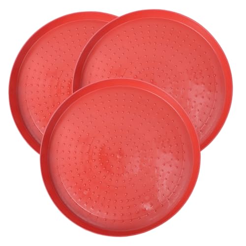 HOLIDYOYO 3 Stück Teiliges Geflügel futterschalen Bruchfestes Kunststoff futtertablett mit UV Schutz Robust und Langlebig Rundplatten für Hühner Küken Gänse Einfache Reinigung HOLIDYOYO 3 Stück Teiliges Geflügel futterschalen Bruchfestes Kunststoff futtertablett mit UV Schutz Robust und Langlebig Rundplatten für Hühner Küken Gänse Einfache Reinigung von HOLIDYOYO