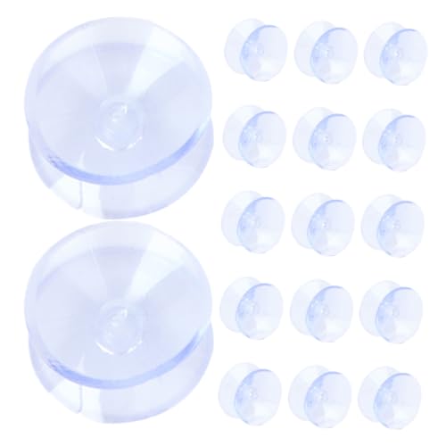 HOLIDYOYO 30 Stück Teiliges Doppelseitige Transparente Saugnäpfe aus Robustem PVC rutschfeste Tischplatten schutzpads für Glas Wiederverwendbar Geeignet für Glastischoberflächen HOLIDYOYO 30 Stück Teiliges Doppelseitige Transparente Saugnäpfe aus Robustem PVC rutschfeste Tischplatten schutzpads für Glas Wiederverwendbar Geeignet für Glastischoberflächen von HOLIDYOYO